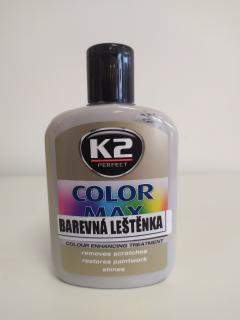 K2 COLOR MAX 200 ml SŘÍBRNÁ - aktivní vosk