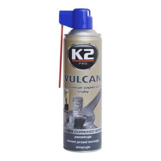 K2 VULCAN 500 ml - přípravek na uvolňování zarezlých spojů (MOS2 s Graphitem a Cerflonem)