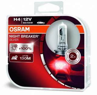 Osram H4 Night Breaker Silver 12V 60/55W Box