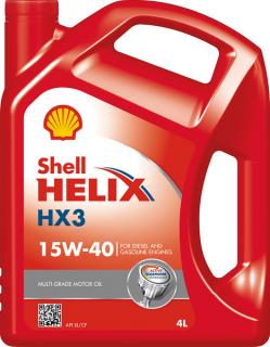 Shell Helix HX3 15W-40 4L