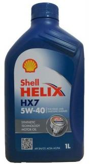 Shell Helix HX7 5W-40 1L