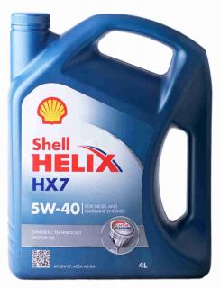 Shell Helix HX7 5W-40 4L