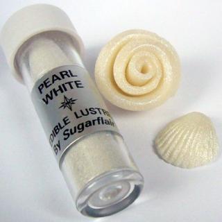 Jedlá prachová barva Sugarflair Pearl White