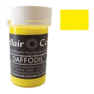 Pastelová gelová barva Sugarflair - Daffodil