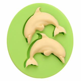 Silikonová formička delfíni