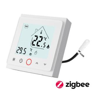 Termostat HD-T500 ZigBee s podlahovým čidlem, bílý