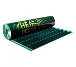 Topná fólie HD-EPL 220 W/bm (220 W/m2, šíře 100 cm) - Heat Decor