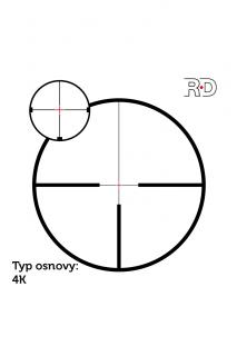 Puškohled  Optika6 2,5-15x44 RD SFP 4K