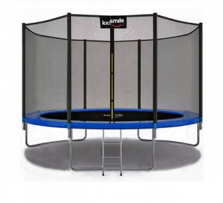 Trampolína s vnější síťkou 252 cm - MODRÁ