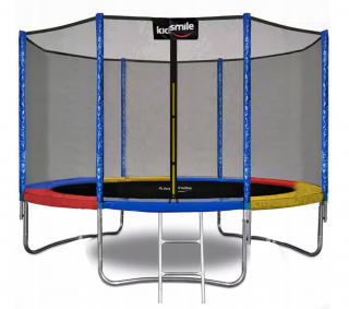 Trampolína s vnější síťkou 252 cm - MULTIKOLOR