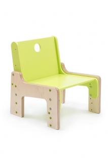 Dětská dřevěná rostoucí židle Barevné provedení: Flora - zelená