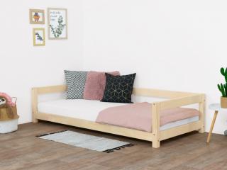 Dětská postel STUDY Barva: Přírodní dekor bez laku, Rozměr: 120 X 180 cm