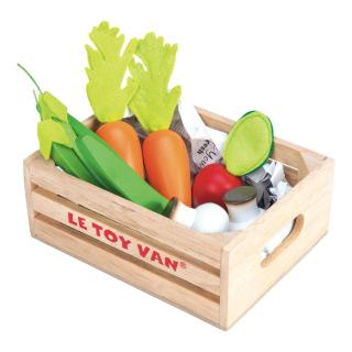 Le Toy Van Dřevěná bedýnka se zeleninou