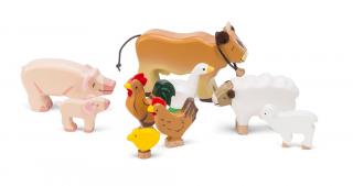 Le Toy Van dřevěná farmářská zvířátka