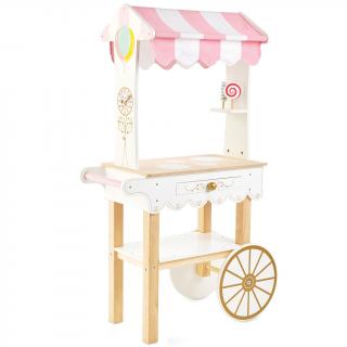 Le Toy Van dřevěný malovaný čajový vozíček