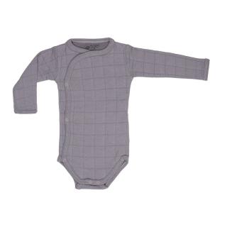 Lodger Dětské body Romper Solid Long Sleeves Donkey Velikost: 62