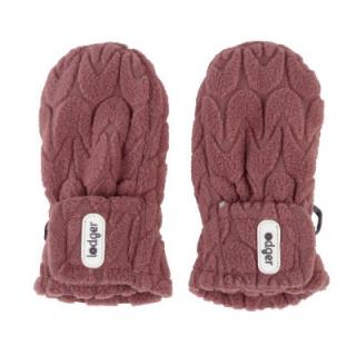 Lodger Dětské rukavice Mittens Empire Fleece Rosewood Velikost: 6 - 12 měsíců