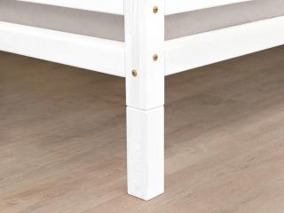 Sada přídavných nohou postele FOOTS Barva: Bílá, Varianta: Pro noční stolek NANOC (2 kusy), Výška: 20 cm