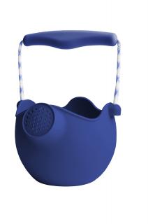 Scrunch Dětská silikonová konvička na vodu Midnight Blue - tmavě modrá