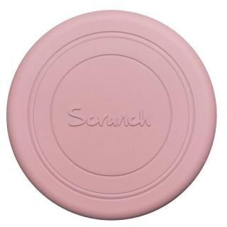 Scrunch Dětské silikonové frisbee Dusty Rose