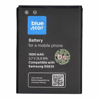 Baterie Blue Star Samsung S5830 Galaxy Ace / 1600mAh Li-Ion (BS-EB494358VU)
