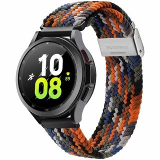 DUX DUCIS Mixture II pletený řemínek pro Samsung Galaxy Watch / Huawei Watch / Honor Watch (20mm band) camo