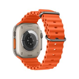 FORCELL F-DESIGN FA12 řemínek Apple Watch 42/44/45/49mm oranžový