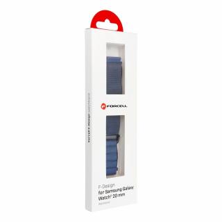 FORCELL F-DESIGN FS05 řemínek Samsung Watch 20mm navy blue