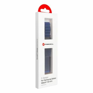 FORCELL F-DESIGN FS05 řemínek Samsung Watch 22mm navy blue