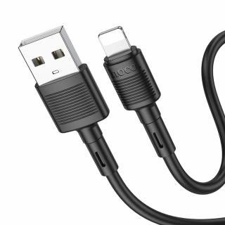 HOCO kabel USB pro iPhone Lightning 8-pin 2,4A Victory X83 1m černý