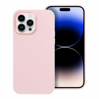 Pouzdo FRAME APPLE IPHONE 14 Pro Max pudrově růžové