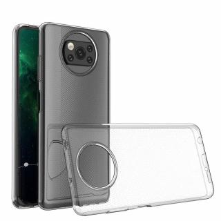 Pouzdro Back Case Ultra Slim 0,5mm XIAOMI POCO X3 transparentní