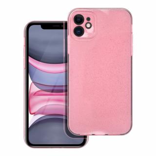 Pouzdro CLEAR CASE 2mm BLINK APPLE IPHONE 11 růžové