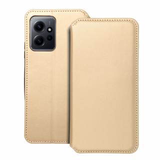 Pouzdro Dual Pocket XIAOMI Redmi NOTE 12 5G zlaté