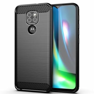 Pouzdro Forcell Carbon MOTOROLA Moto G9 PLAY černé