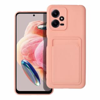 Pouzdro Forcell CARD CASE XIAOMI Redmi NOTE 12 5G růžové