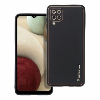 Pouzdro Forcell LEATHER Case SAMSUNG Galaxy A12 černé