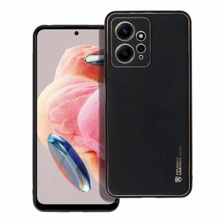 Pouzdro Forcell LEATHER Case XIAOMI Redmi NOTE 12 4G černé