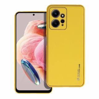 Pouzdro Forcell LEATHER Case XIAOMI Redmi NOTE 12 4G žluté