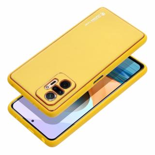 Pouzdro Forcell LEATHER Case XIAOMI Redmi NOTE 12 PRO 5G žluté