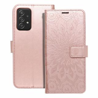 Pouzdro Forcell MEZZO Book SAMSUNG Galaxy A52 5G / A52 LTE ( 4G ) mandala zlato růžové