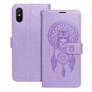 Pouzdro Forcell MEZZO Book XIAOMI Redmi 9AT / Redmi 9A lapač snů fialové