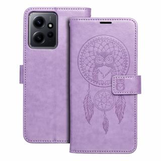 Pouzdro Forcell MEZZO Book XIAOMI Redmi NOTE 12 4G lapač snů fialové