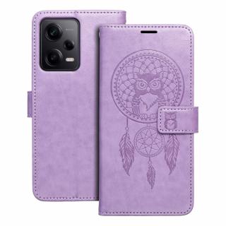 Pouzdro Forcell MEZZO Book XIAOMI Redmi NOTE 12 PRO 5G lapač snů fialové