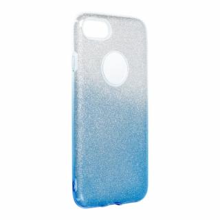 Pouzdro Forcell SHINING Apple Iphone 7 / 8 transparentní/modré