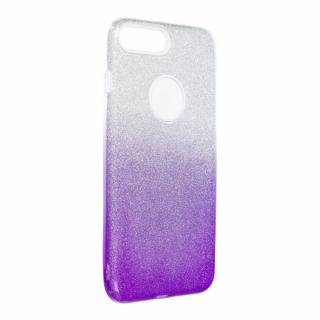 Pouzdro Forcell SHINING Apple Iphone 7 Plus / 8 Plus transparentní/fialové