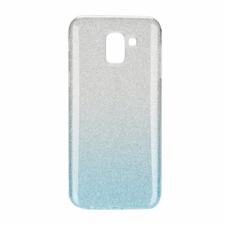 Pouzdro Forcell SHINING Samsung Galaxy J6 2018 transparentní/modré