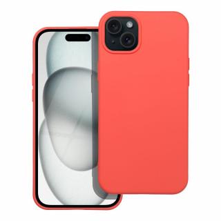 Pouzdro Forcell SILICONE LITE APPLE IPHONE 15 PLUS broskvové