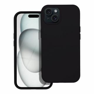 Pouzdro Forcell SILICONE LITE APPLE IPHONE 15 PLUS černé