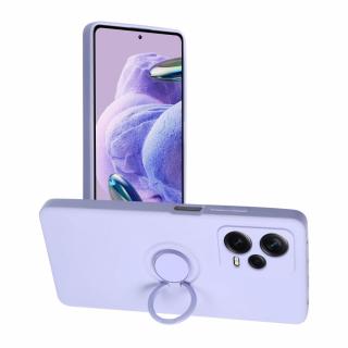 Pouzdro Forcell SILICONE RING XIAOMI Redmi NOTE 12 PRO+ 5G fialové